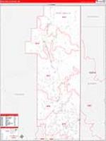 Pend Oreille, Wa Carrier Route Wall Map